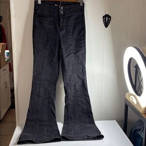 264 - No Boundaries Charcoal Denim Pants